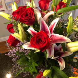 Anniversary floral arrangement