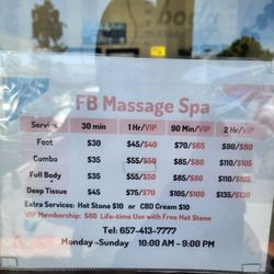 FB Massage Spa