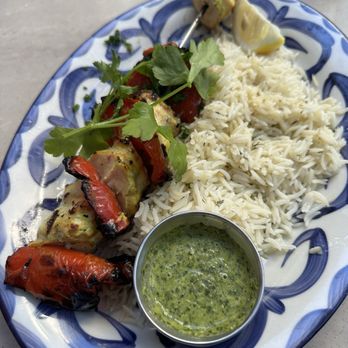 Aba - Grilled Chicken Kebab - Mediterranean Near Me - Austin, Texas