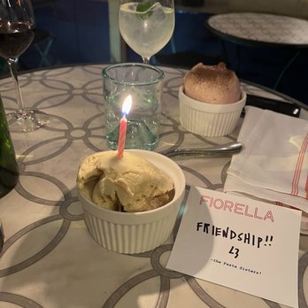 Fiorella - espresso ice cream with the pear sorbetta behind - Pasta Shops Near Me - Philadelphia, Pennsylvania Fiorella - espresso ice cream with the pear sorbetta behind - Pasta Shops Near Me - Philadelphia, Pennsylvania