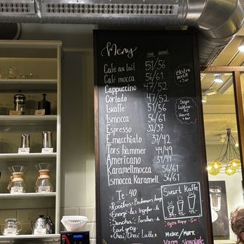 Kaffebrenneriet - Menu - Coffee & Tea Near Me - Oslo, 03 Kaffebrenneriet - Menu - Coffee & Tea Near Me - Oslo, 03