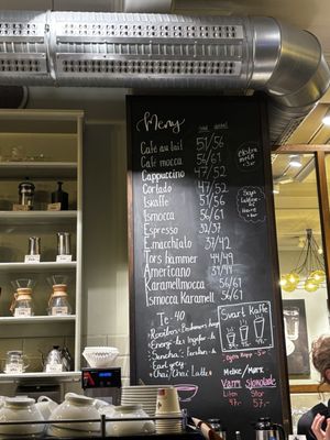 Menu photo 1 Kaffebrenneriet Oslo, 03 Menu photo 1 Kaffebrenneriet Oslo, 03