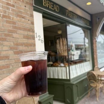 Hey Peach Bakery - Cold brew coffee (16oz for $5) - Bakeries Near Me - Bradley Beach, New Jersey Hey Peach Bakery - Cold brew coffee (16oz for $5) - Bakeries Near Me - Bradley Beach, New Jersey