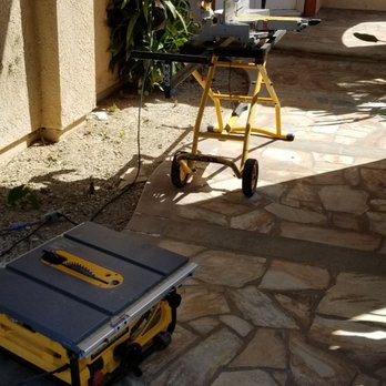 New Look Flooring - Set up cut outside. Cleaned up each day - Flooring Near Me