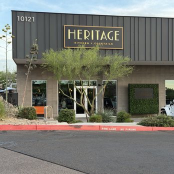 Heritage Kitchen + Cocktails - Exterior - New American Near Me - Scottsdale, Arizona Heritage Kitchen + Cocktails - Exterior - New American Near Me - Scottsdale, Arizona