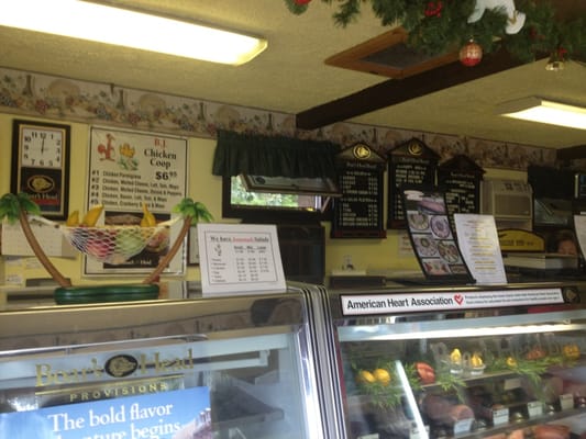 B J Sandwich Shop by null