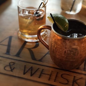 Parallel Wine and Whiskey Bar - Old fashioned & Kentucky Mule - Wine Bars Near Me - Ashburn, Virginia