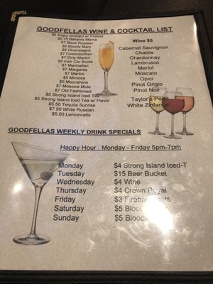 Menu photo 2 GoodFellas Restaurant & Tavern Pittsburgh, PA