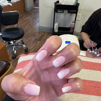 Westlake Nail Spa - Ombré dip nails (instagram: wooneats) - Nail Salons Near Me - Daly City, California