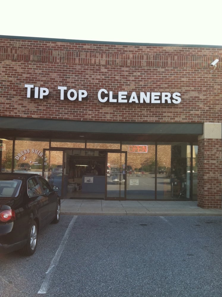 TIPTOP CLEANERS 4132 E Joppa Rd, Nottingham, Maryland Laundry