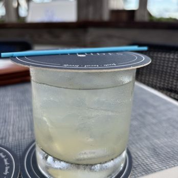 Latitudes - Jupiter Beach Resort - Margarita with mezcal and smoked - Seafood Near Me - Jupiter, Florida