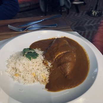 Hostería de Alcalá - Chicken in Almond Mole - Mexican Near Me - Oaxaca, OAX