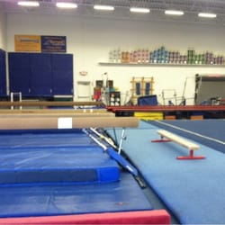 The Dance And Gymnastic Academy Of Tampa - Inside half of the gymnasium area