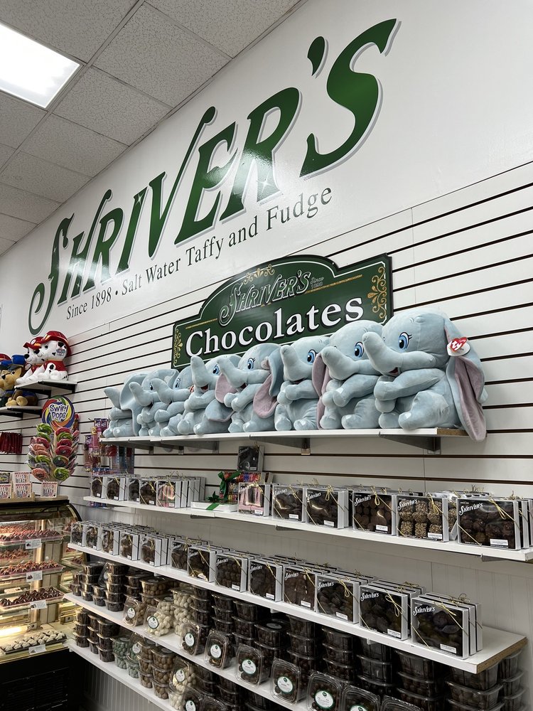 SHRIVER’S SALT WATER TAFFY AND FUDGE Updated October 2024 3400