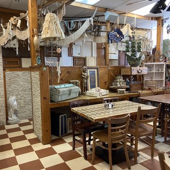 The Bake Shoppe & Cafe - Inside decorations / part of seating - Bakeries Near Me - Cypress, Texas