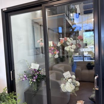 French Florist - A view into their floral cooler - Florists Near Me - Scottsdale, Arizona French Florist - A view into their floral cooler - Florists Near Me - Scottsdale, Arizona