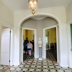 Hamilton Grange National Memorial - Original entrance hall