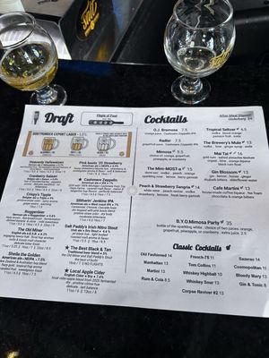 Menu photo 1 Salt Springs Brewery Saline, MI Menu photo 1 Salt Springs Brewery Saline, MI