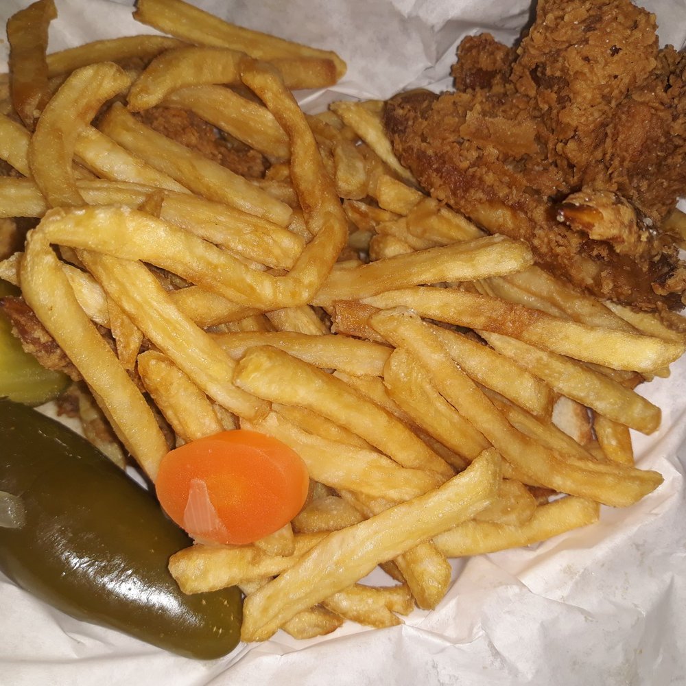 Hall's Honey Fried Chicken - 3pc wing and fries - Chicken Wings Near Me - Dallas, Texas Hall's Honey Fried Chicken - 3pc wing and fries - Chicken Wings Near Me - Dallas, Texas