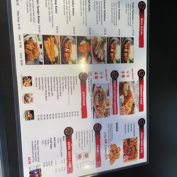 Kokodeck - Menu side 1 - Japanese Near Me - Anaheim, California