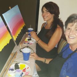 Be Inspired Paint & Sip Classes - Sunday class at Farina Alto