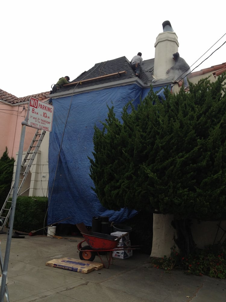Slide of San Francisco Roofing