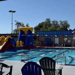 The staff needs to test the kids to get wristband if they are able to swim on their first prior on tackling this obstacle course inflatable. The staff needs to test the kids to get wristband if they are able to swim on their first prior on tackling this obstacle course inflatable.