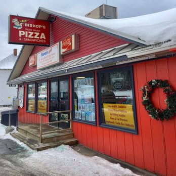 Bishops Store - the front of a pizza and sandwich shop - Gas Stations Near Me - Jackman, Maine Bishops Store - the front of a pizza and sandwich shop - Gas Stations Near Me - Jackman, Maine