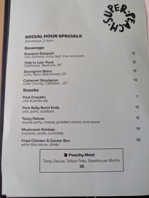 Menu photo 1 Super Peach Los Angeles, CA Menu photo 1 Super Peach Los Angeles, CA