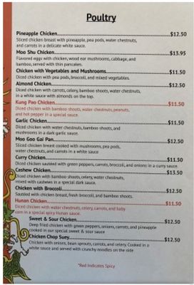 Menu photo 5 Mandarin Garden Green Bay, WI Menu photo 5 Mandarin Garden Green Bay, WI