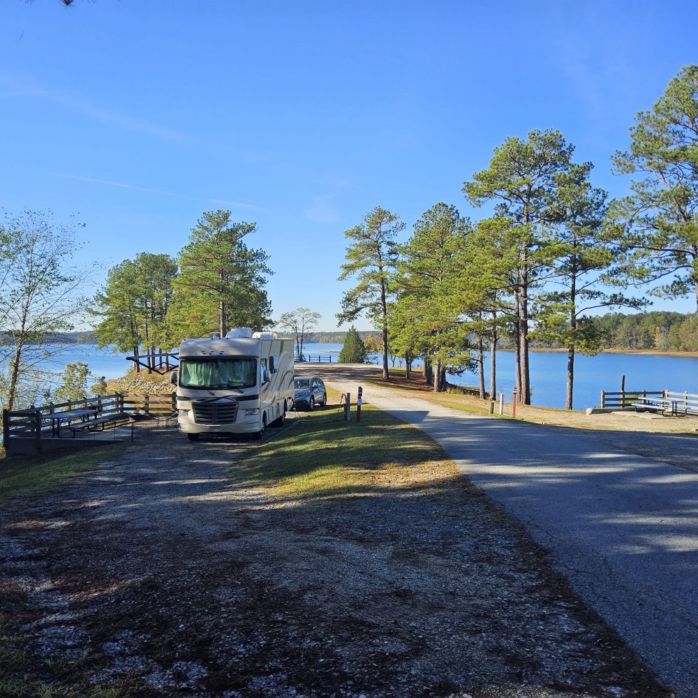 Dames Ferry State Park - Site 11 (with RV) and site 10). - Campgrounds Near Me - Juliette, Georgia Dames Ferry State Park - Site 11 (with RV) and site 10). - Campgrounds Near Me - Juliette, Georgia