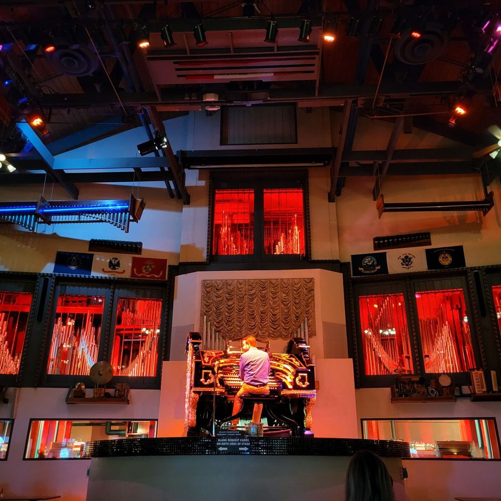 Organ Stop Pizza - Interior from first floor - Pizza Near Me - Mesa, Arizona Organ Stop Pizza - Interior from first floor - Pizza Near Me - Mesa, Arizona