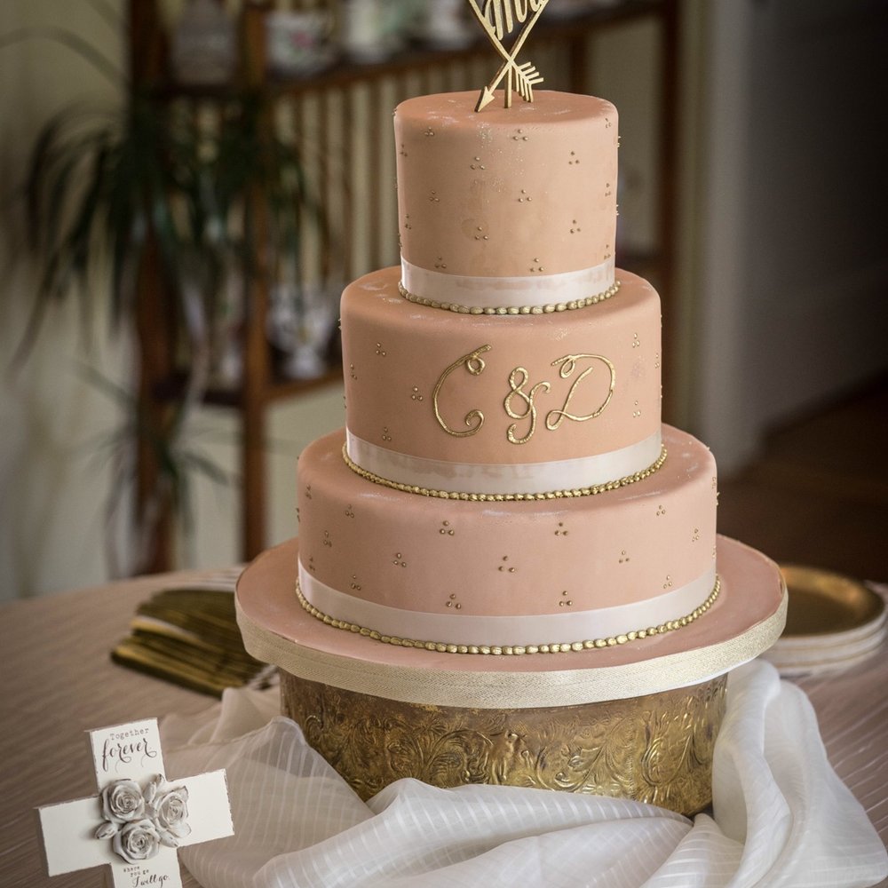 Gourmet Lover's Catering - The beautiful cake Carolina made for us! We had tasted at Rockwell's and French's, and hers was the best! - Caterers Near Me - Orange, California Gourmet Lover's Catering - The beautiful cake Carolina made for us! We had tasted at Rockwell's and French's, and hers was the best! - Caterers Near Me - Orange, California