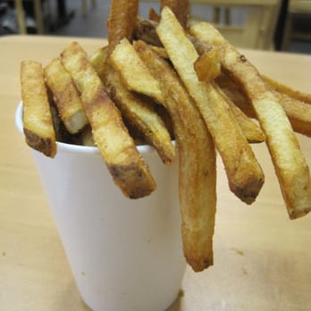 Five Guys - They gave me so many Fries it overflowed the cup! - Burgers Near Me - San Diego, California