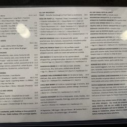 Hutch & Co. - Menu