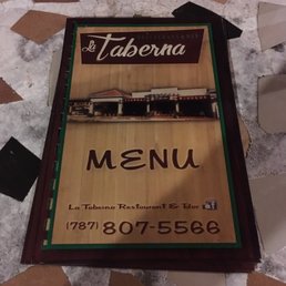 Menu cover