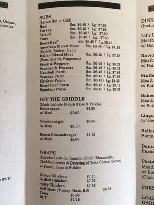 Menu photo 2 Pizza Supreme Broadalbin, NY