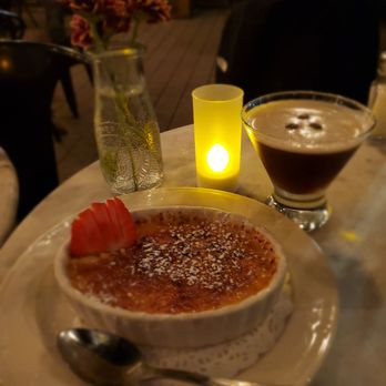 Bistro So - Creme brulee and espresso martini - Brasseries Near Me - Brooklyn, New York