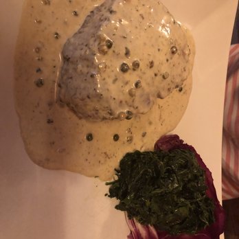 Osteria Il Gatto E La Volpe - Green pepper steak with sautéed spinach - Pizza Near Me - Florence, FI