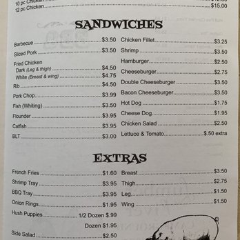 Williamsons Barbecue Restaurant - Menu - Barbeque Near Me - Chadbourn, North Carolina Williamsons Barbecue Restaurant - Menu - Barbeque Near Me - Chadbourn, North Carolina