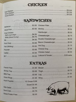 Menu photo 3 Williamsons Barbecue Restaurant Chadbourn, NC Menu photo 3 Williamsons Barbecue Restaurant Chadbourn, NC