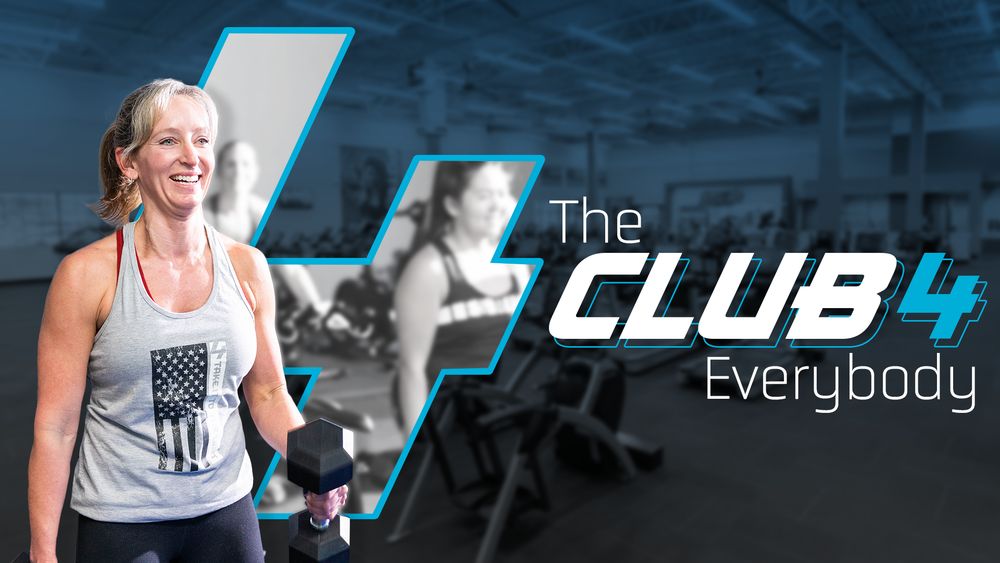 CLUB4 Fitness Hernando Logo