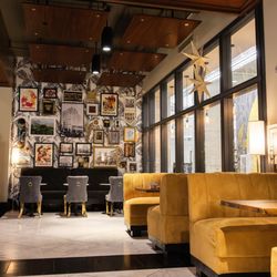 Sparrow Nest Coffee - Comfy seating and gallery walls