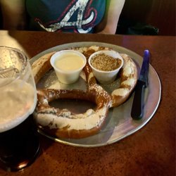 Summits Wayside Tavern - Giant pretzel