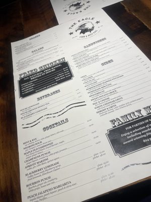 Menu photo 6 The Eagle Louisville Louisville, KY