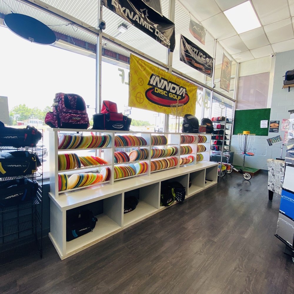 Basketcase Disc Golf - Even used discs for sale at a reduced price and you can practice tossing them in the corner - Golf Equipment Near Me - Tulsa, Oklahoma Basketcase Disc Golf - Even used discs for sale at a reduced price and you can practice tossing them in the corner - Golf Equipment Near Me - Tulsa, Oklahoma
