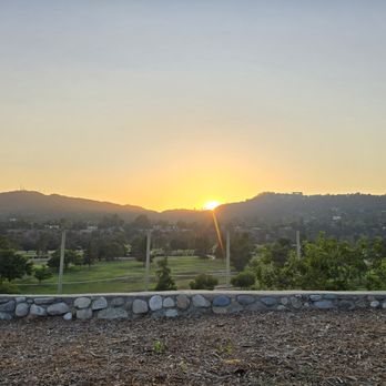 Rose Bowl Loop Track - Sunset over the loop track - Parks Near Me - Pasadena, California