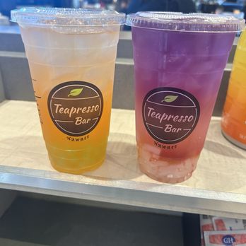Teapresso Bar - Li Hing Lemonade $6.99 with Green Apple Energy Popping Boba +$.99 and Waikiki Beach Lemonade $6.99 with Lychee Jelly +$.99 - Coffee & Tea Near Me - Wailea, Hawaii Teapresso Bar - Li Hing Lemonade $6.99 with Green Apple Energy Popping Boba +$.99 and Waikiki Beach Lemonade $6.99 with Lychee Jelly +$.99 - Coffee & Tea Near Me - Wailea, Hawaii