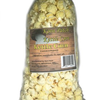 Korn Patch Kettle Corn - a bag of kettle corn - Popcorn Shops Near Me - Albuquerque, New Mexico Korn Patch Kettle Corn - a bag of kettle corn - Popcorn Shops Near Me - Albuquerque, New Mexico