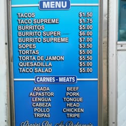 Las Perlas Taco Truck - They have tripas!!!!